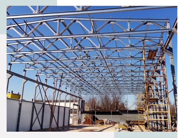 Строительство цехов в Черняховск от 629 руб. под ключ