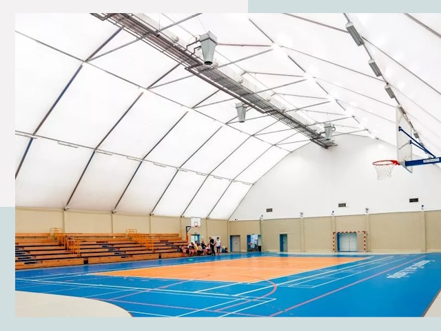 Строительство спортивных залов в Черняховске