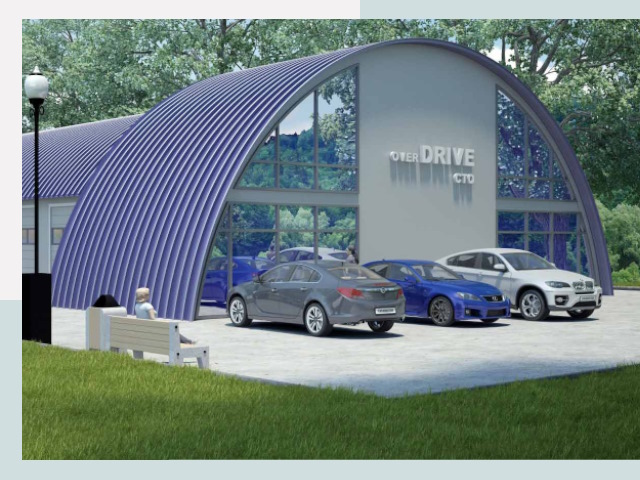 Монтаж ангаров и металлоконструкций от 629 руб.