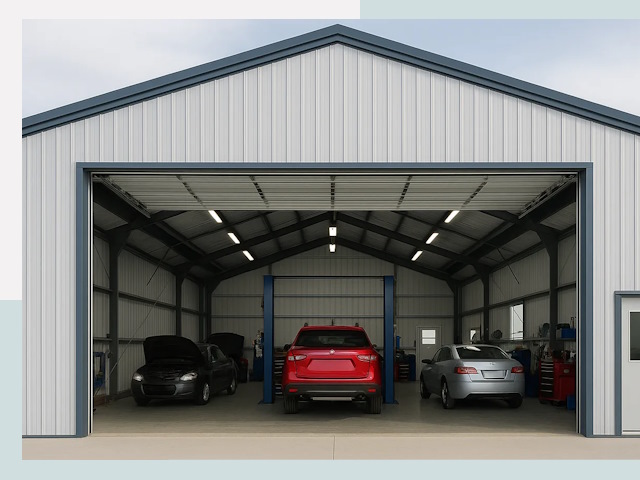 Ангары из сэндвич панелей от 629 руб. в Черняховск