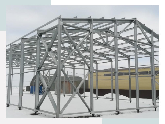 Каркасные ангары в Черняховске