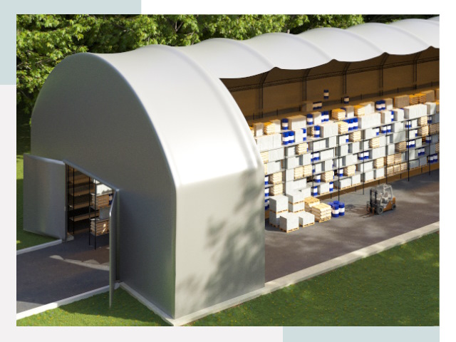 Тентовые ангары в Черняховске