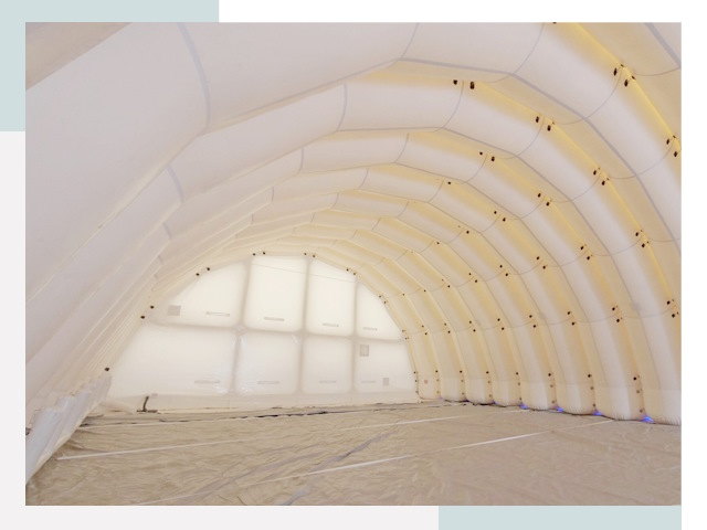 Пневмокаркасные ангары в Черняховске