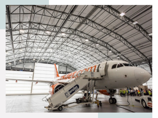 Авиационные ангары в Черняховске