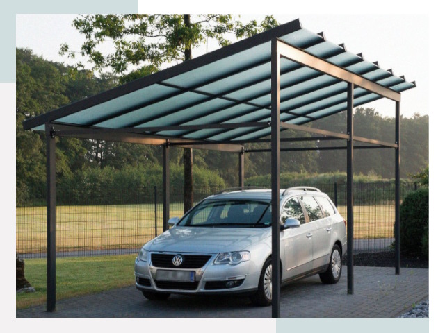 Навесы для автомобилей в Черняховске