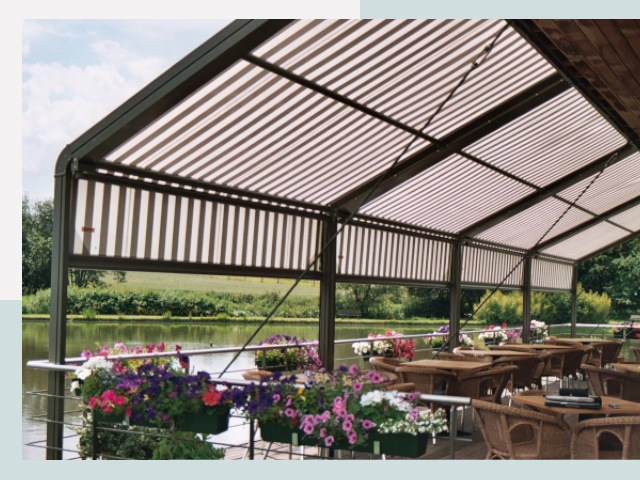 Элегантные навесы для кафе от 629 руб в Черняховск