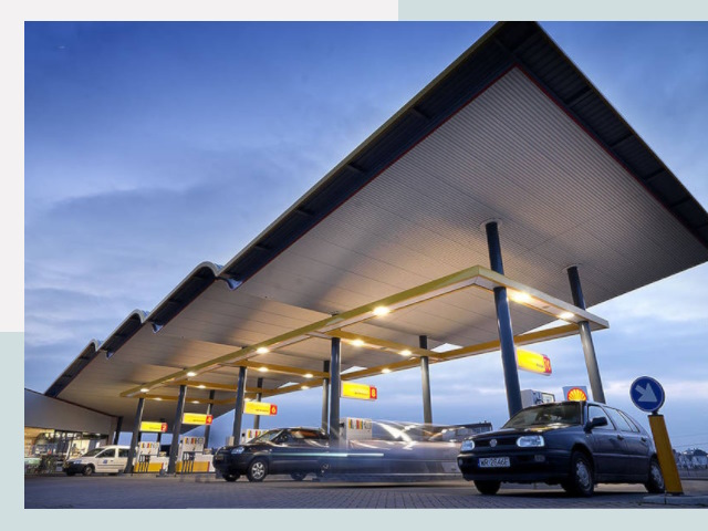Навесы для АЗС в Черняховск от 629 руб. - Защита и комфорт