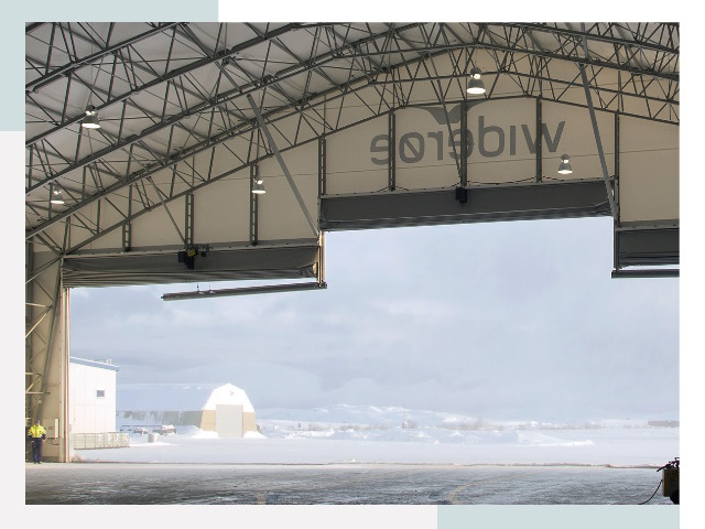 Ворота для ангаров в Черняховске