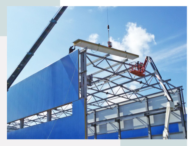 Монтаж сэндвич-панелей в Черняховске