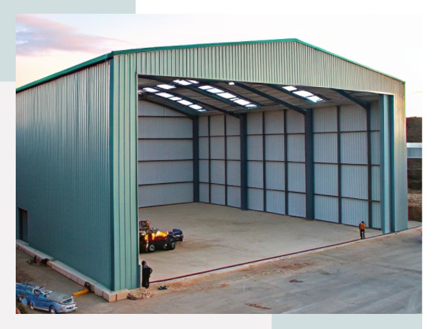 Строительство ангаров в Черняховске