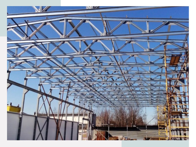 Металлокаркасы для складов в Черняховске