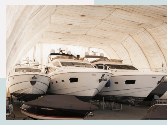 Ангары для катеров и яхт в Черняховске от 18864 р. | СтальСтрой-Чрх